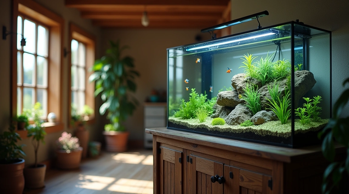 new aquarium tank setup steps